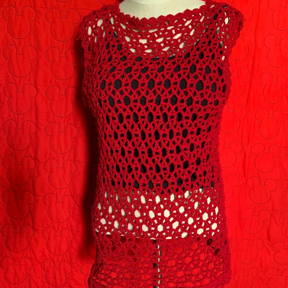 Handmade knit top